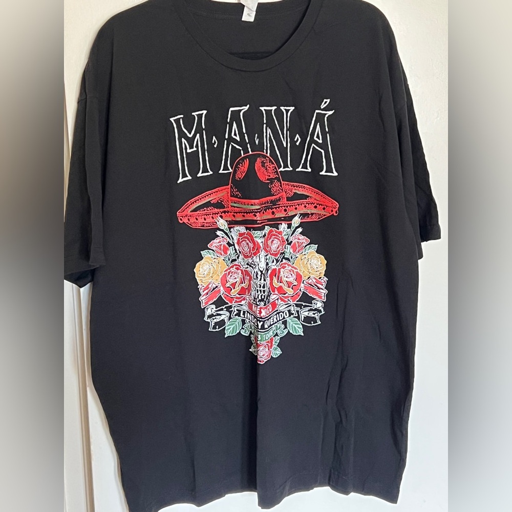 Mana 2023 Tour Black T-Shirt